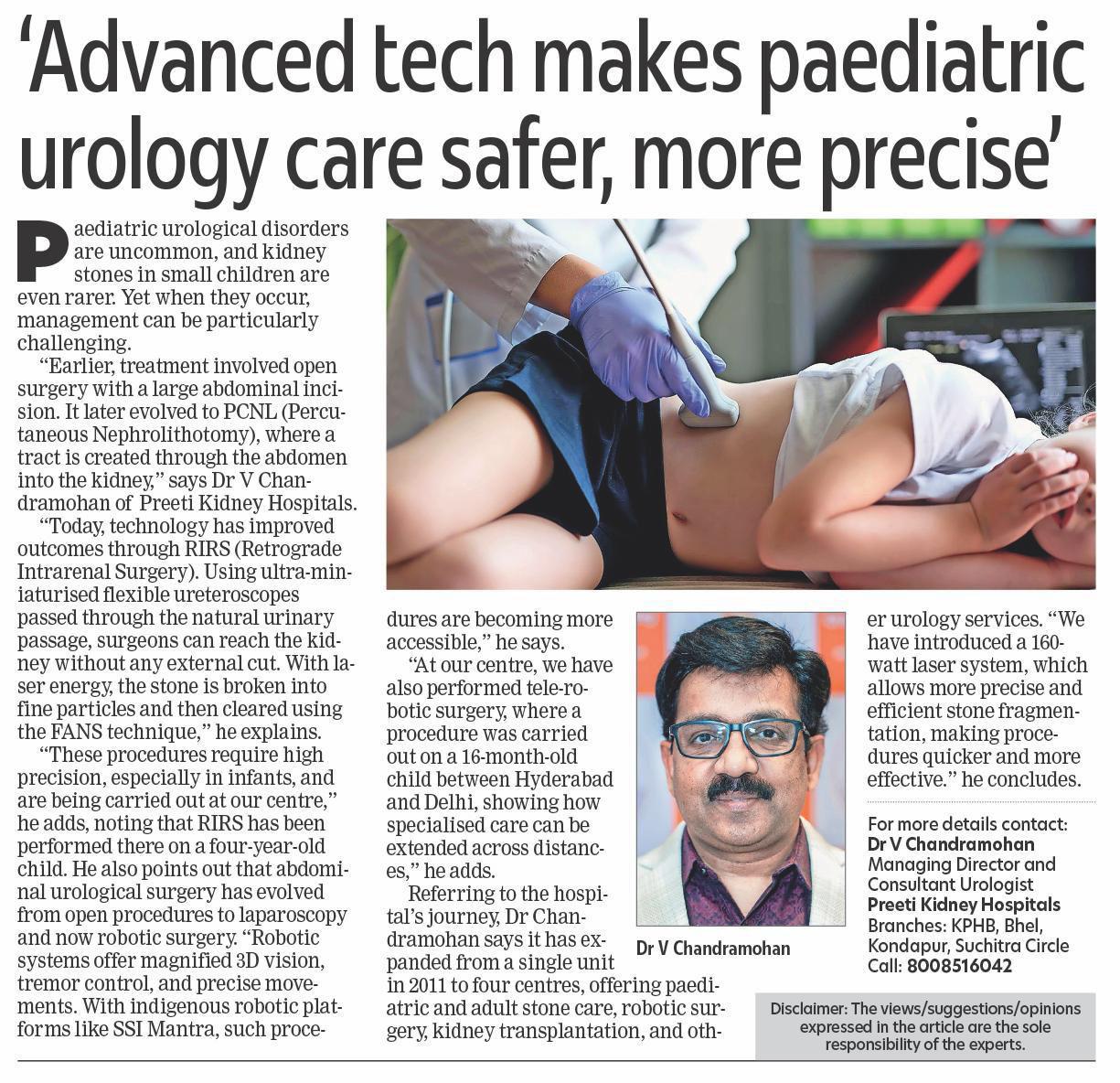 Advancing Pediatric Urology Care